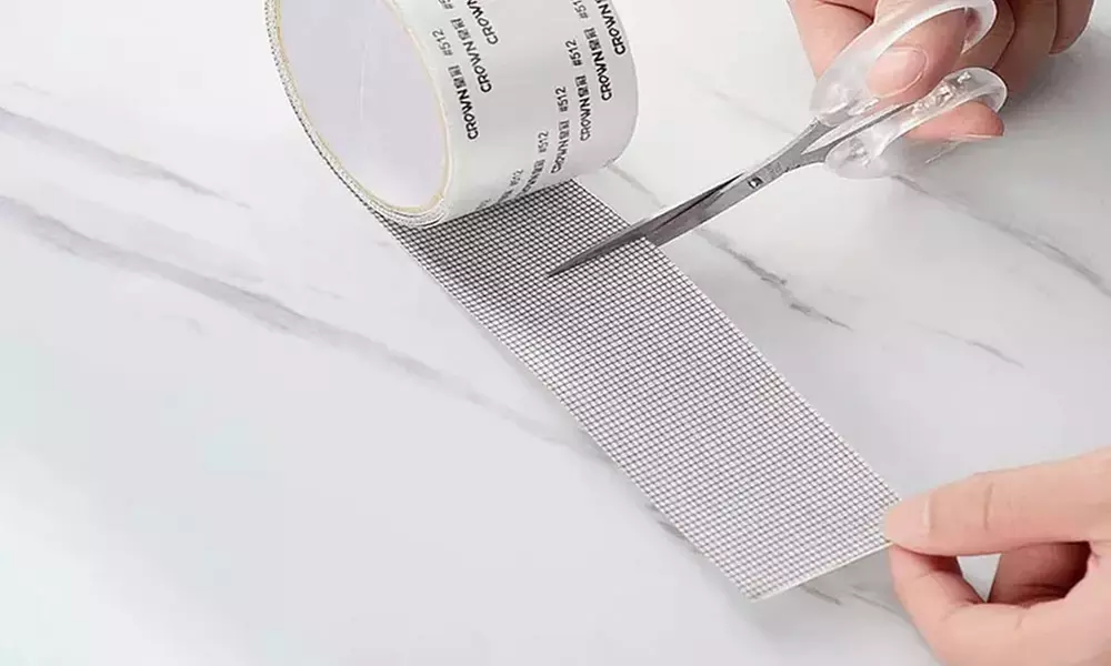 2 o 4 rotoli di nastro per la riparazione della zanzariera