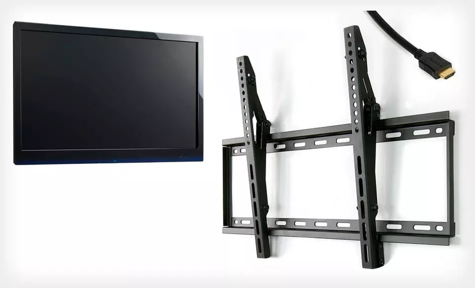 $24 for a FinoAV Large TV Tilt Mount and a 6-Foot HDMI Cable ($148 List Price). Free Shipping and Free Returns. - Primary Image