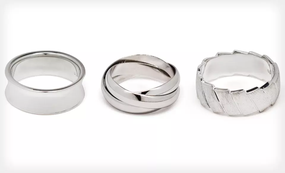 Sterling-Silver Rings (Up to 87% Off). 10 Designs Available. Free Shipping and Returns. - Primary Image
