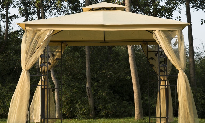 Image 3: Outsunny Marquee Gazebo