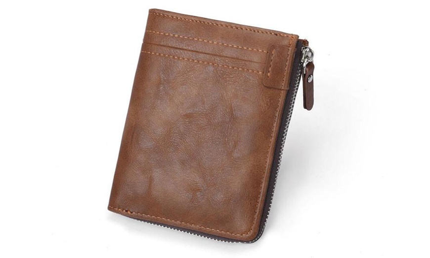 Image 2: One or Two Zippered RFID Wallets