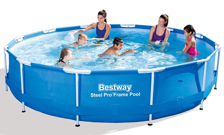 Image 3: Bestway Steel Pro Swimming Pool