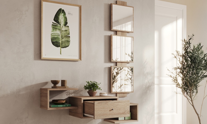 Image 13: Meuble d'entrée "Neo" avec tiroir et miroir