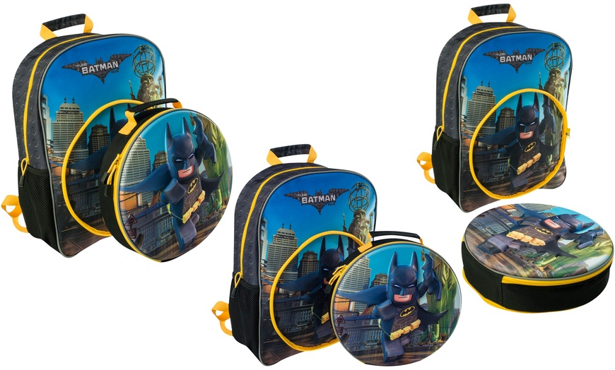 Image 2: Lego Batman 3D Backpack