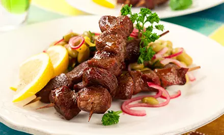 Turkish Dinner Food at Brookline Family Restaurant (43% Off). Two Options Available.  - Primary Image