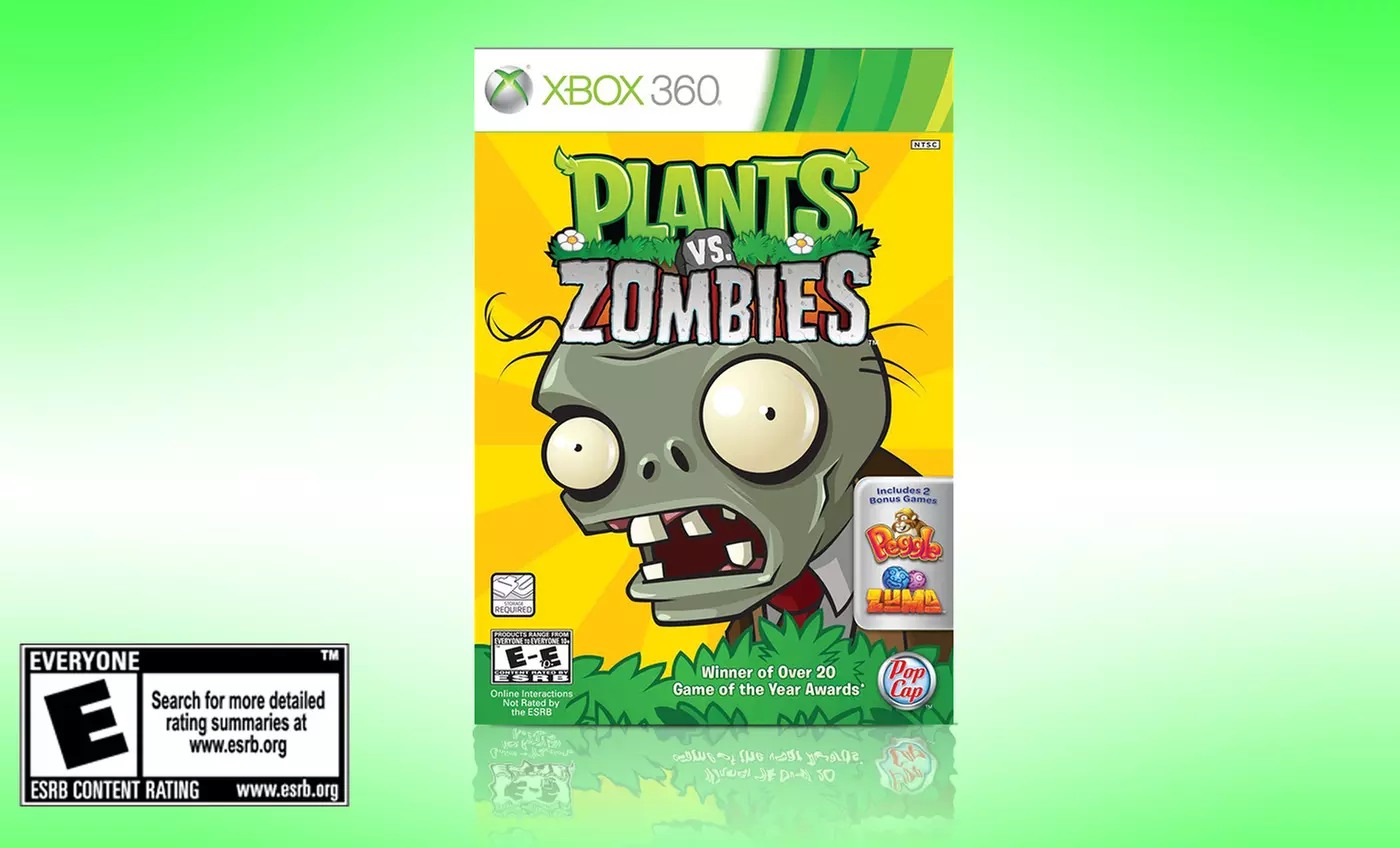 Plants vs. Zombies for Xbox 360. Free Returns. - Primary Image