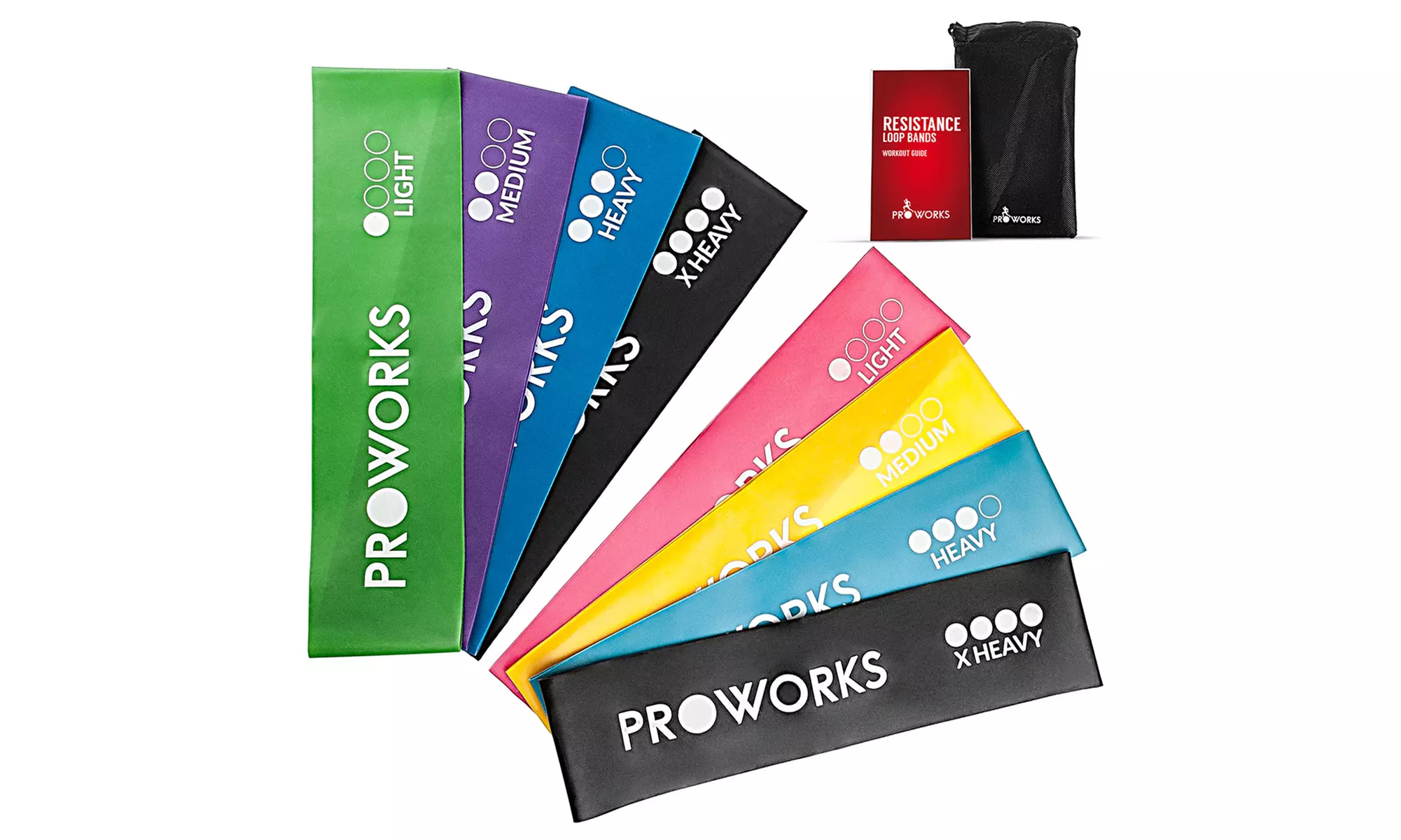 Four or Eight ProWorks Resistance Bands - Primary Image