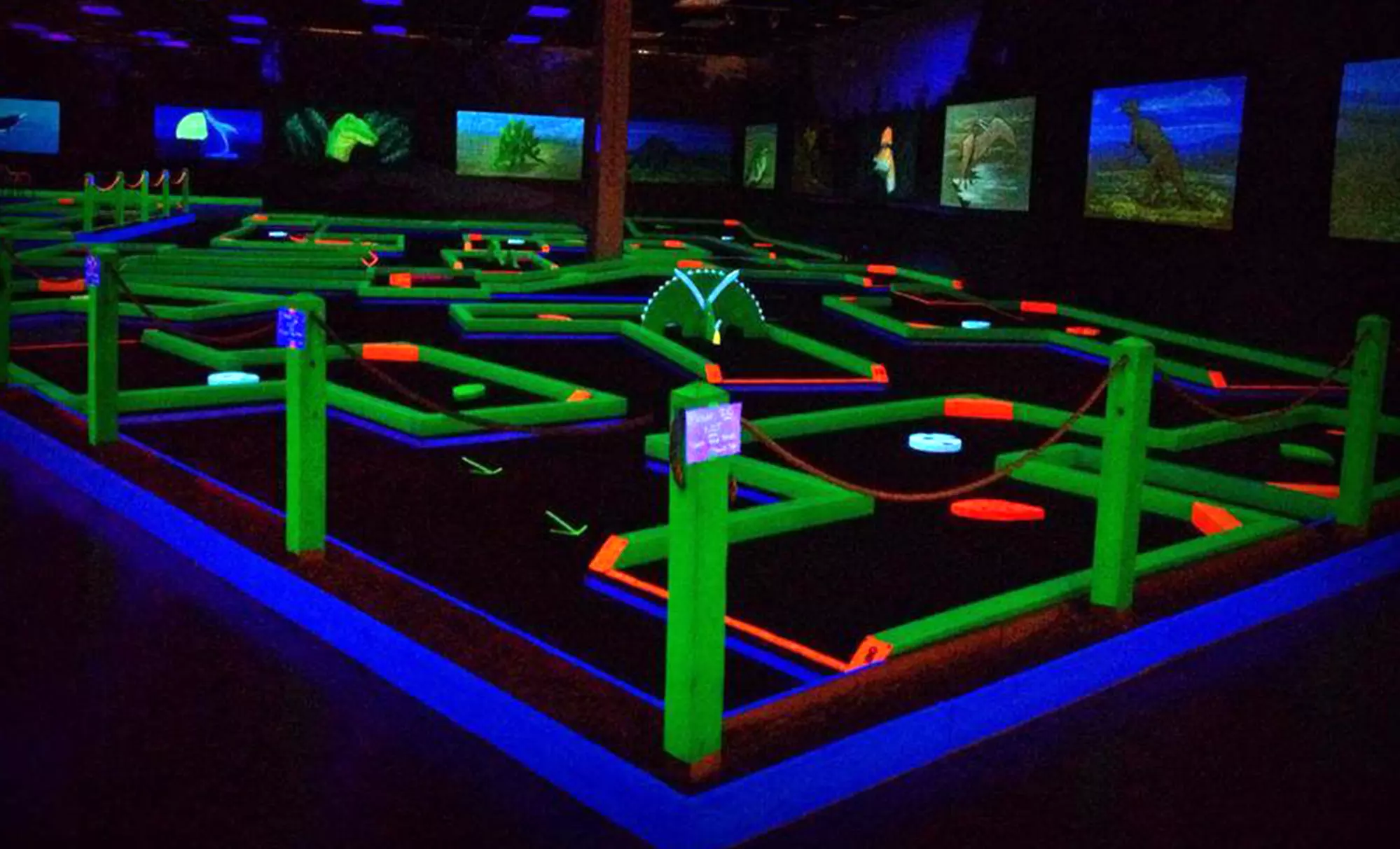 Mini Golf for Two or Four at Lunar Mini Golf (Up to 50% Off) - Primary Image