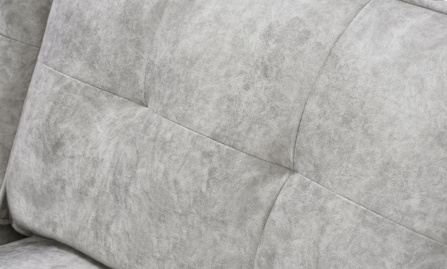 Image 8: Zante Suede Effect Chair and Sofa Set
