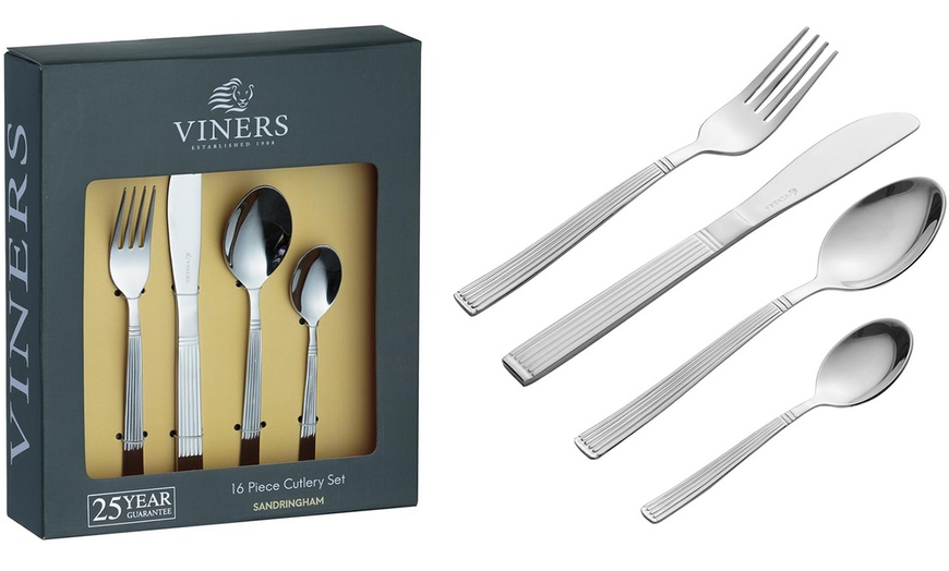 Image 6: Viners 16-Piece Cutlery Set