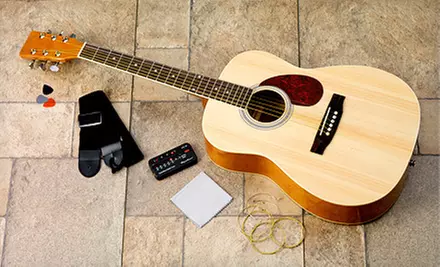 $59 for a Spectrum Student Acoustic-Guitar Starter Pack ($89.95 List Price). Free Shipping. - Primary Image