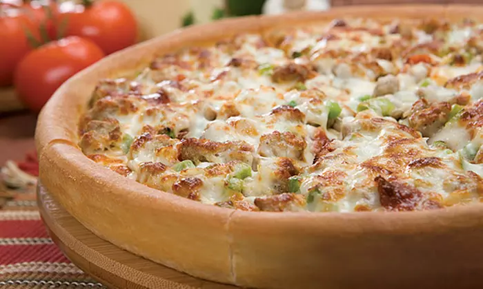 Pizza and Drinks for Dine-In or Carry-Out at Godfather’s Pizza (43% Off) - Primary Image