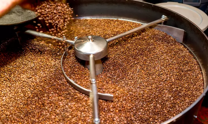 Learn about sourcing, watch a roast cycle, and savor three coffees before leaving with your own ready-to-brew bag. - Primary Image