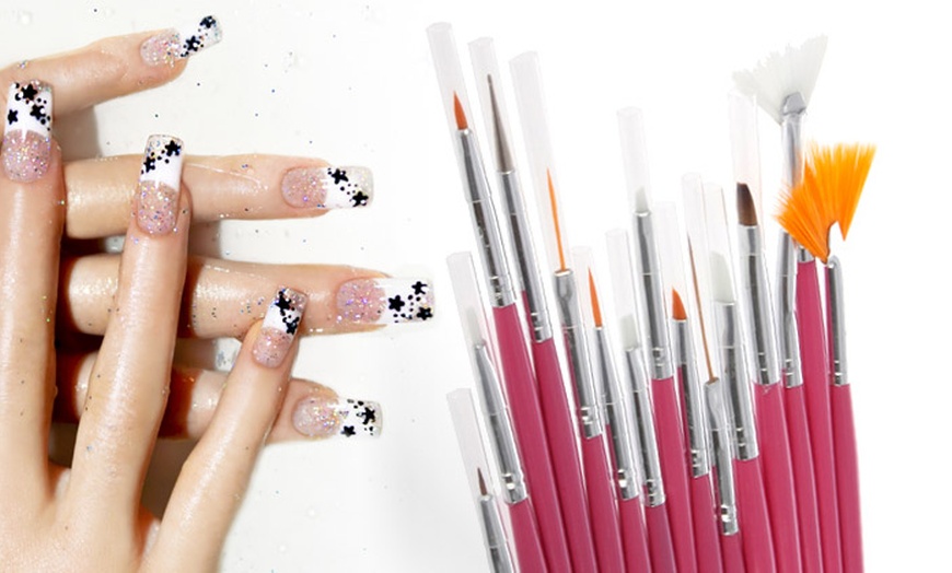 Set de pinceaux pour nail art - wide 3