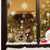 Image 3: Four or Eight Pieces Christmas Window Stickers - Style 1 or 2 