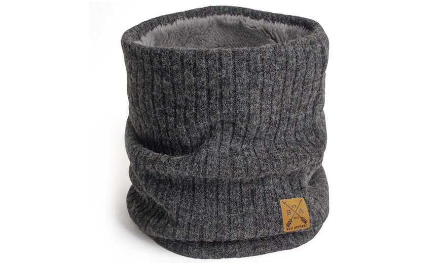 Image 2: Fleece Lined Neck Warmer