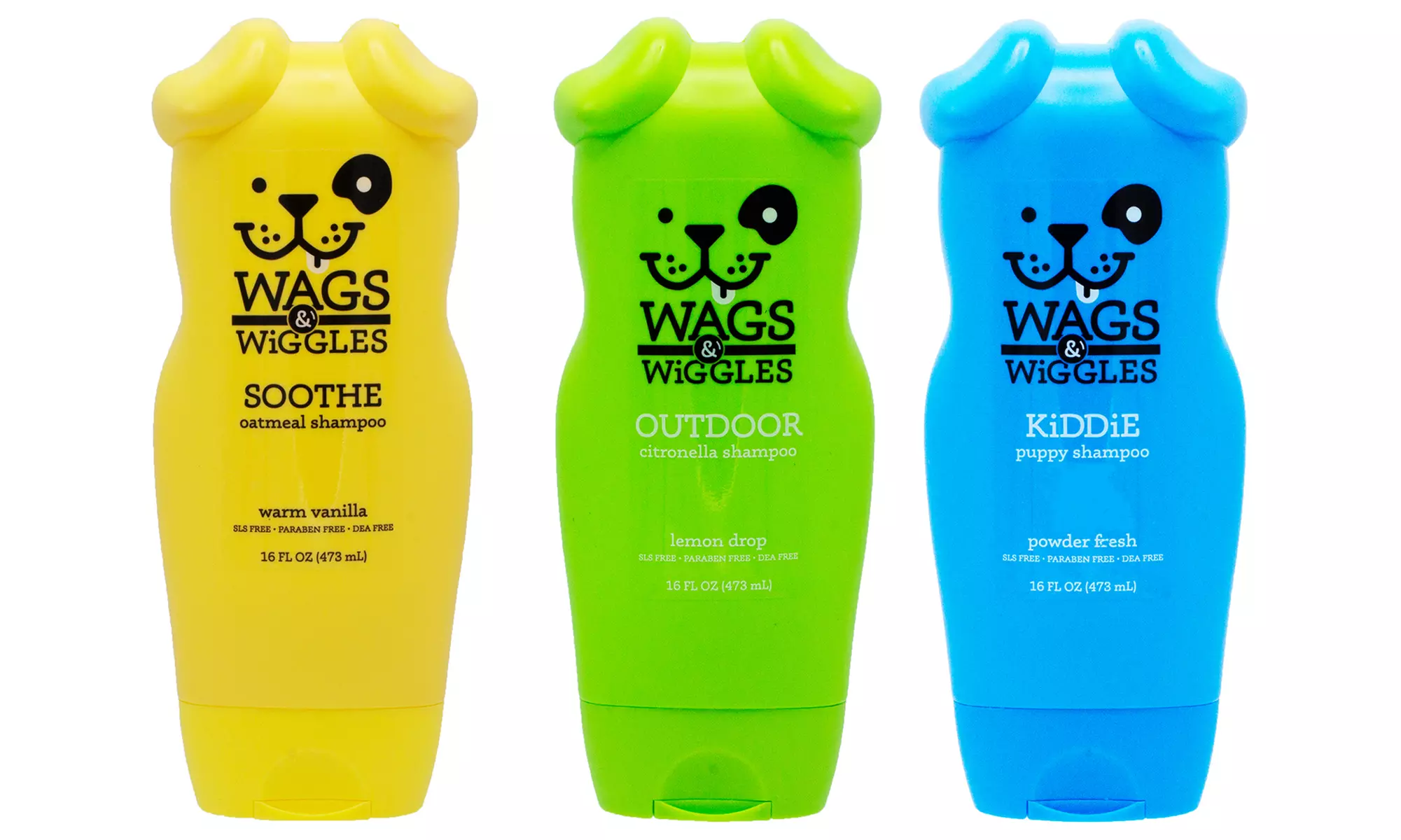 Wags & Wiggles Pet Shampoos for Dogs (2- or 3-Pack) - Primary Image