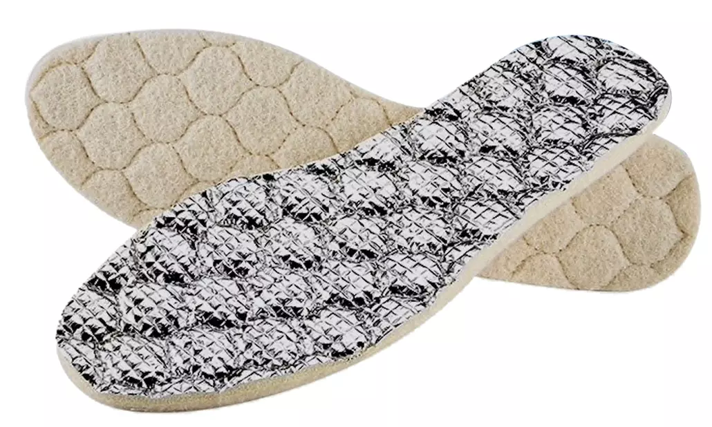 Semelles intérieures chaussures avec isolation thermique, taille ajustable - Primary Image
