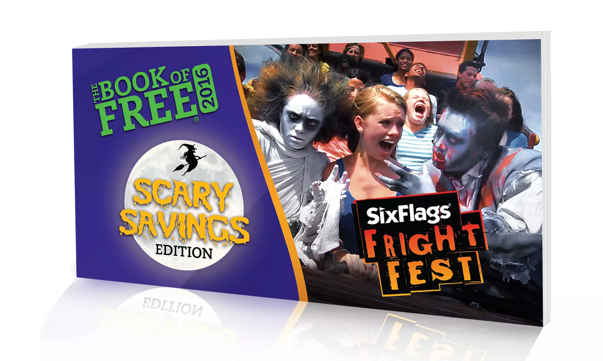 Savings Book plus Fiesta Texas Admission Ticket for One or Two from Book of Free   (Up to 79% Off) - Primary Image