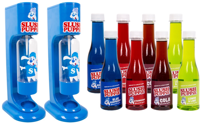 Image 4: Slush Puppie Fizzy Soda Machine and Four Flavoured Syrups