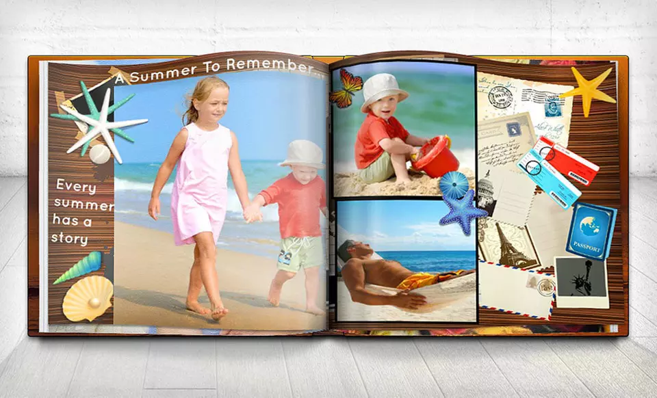 Hardcover Photo Books from Printerpix (Up to 73% Off). Three Sizes Available. Free Shipping. - Second Medium