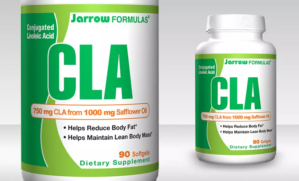 Jarrow Formulas Conjugated Linoleic Acid CLA Dietary Supplement 90-Capsule Bottle - Primary Image
