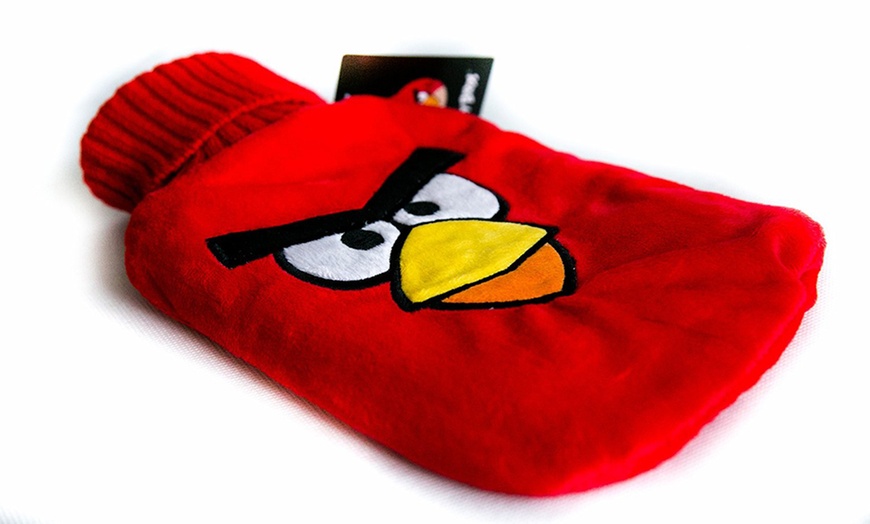 Image 2: Angry Birds Hot Water Bottle