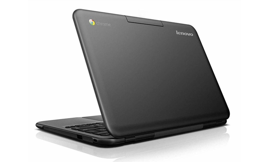 Image 4: Refurbished Lenovo Chromebook N21 Celeron N2840 11.6 inch Laptop 