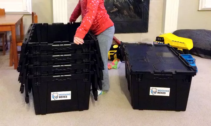 Two-Week Moving Box Package for a Studio or One-, Three-, or Four-Bedroom Home from Mooving Boxes (Up to 55% Off) - Primary Image