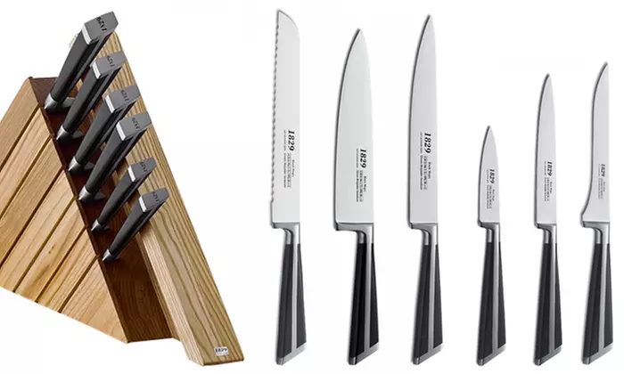 Hochwertiges 6- oder 7-teiliges Messer-Set „Black Magic“ von 1829 carl schmidt sohn in einer Geschenkbox ab 54,99 € - Second Medium