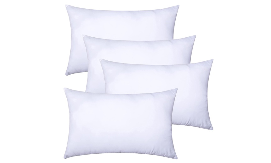 Image 3: Bouncy Support Soft Bed Pillows