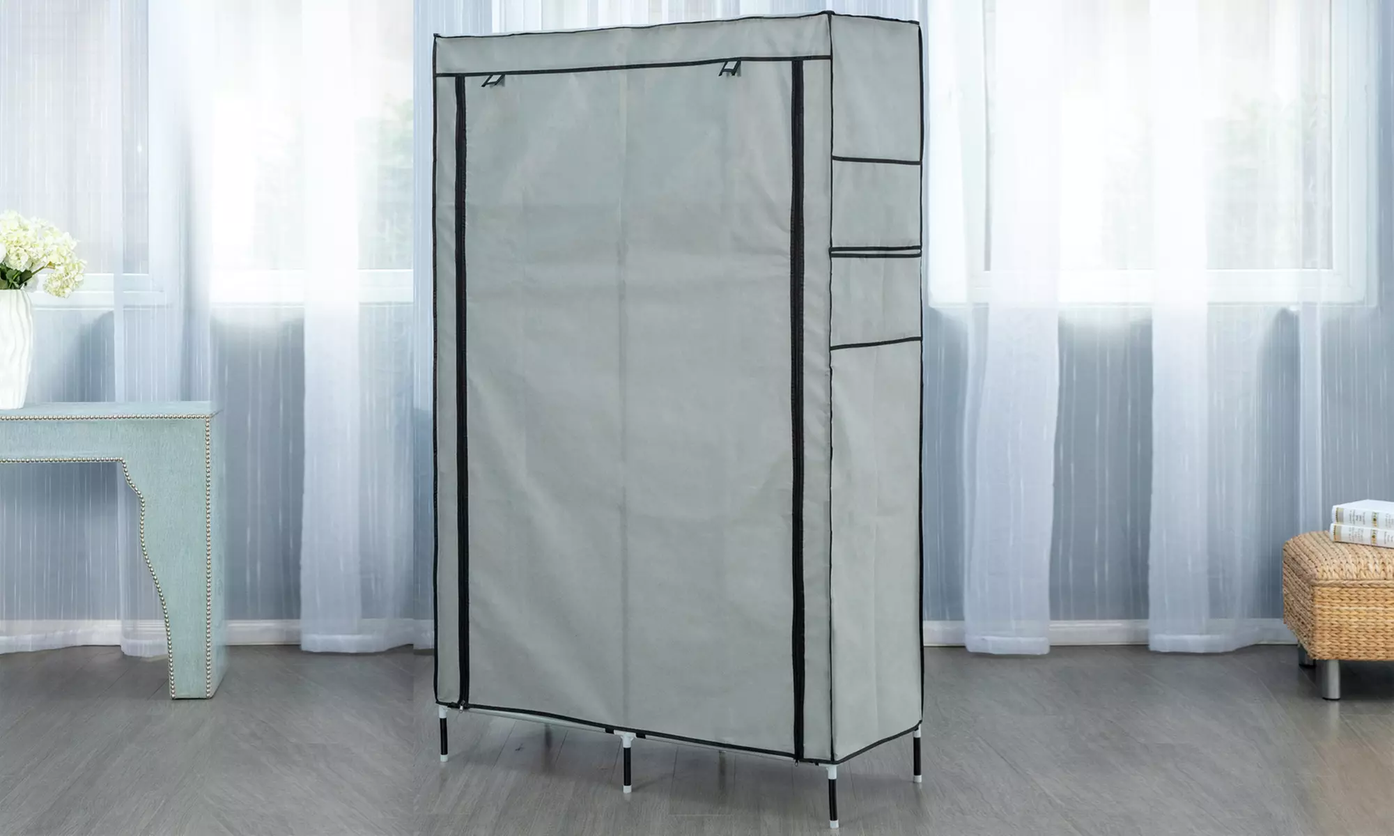 Armadio portaoggetti Herzberg, disponibile in 3 colori, con spedizione gratuita - Image 5