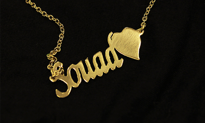 Groupon deals personalized necklace