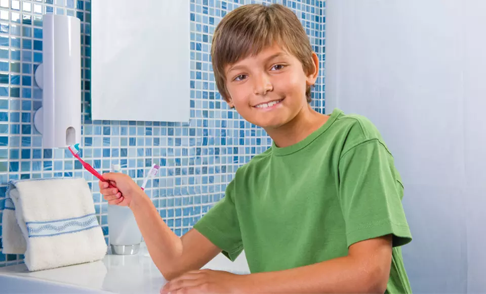 Touch N' Brush Toothpaste Dispenser - Primary Image