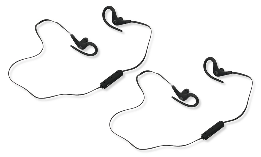 Image 4: Walk Audio Bluetooth Earphones