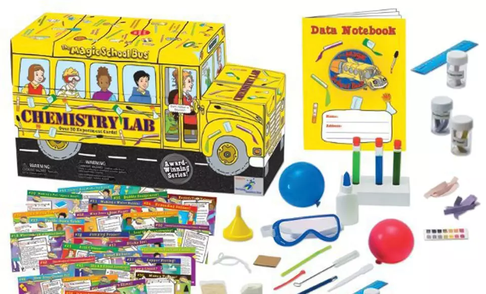 $24 for "The Magic School Bus" Chemistry or Slime and Polymer Lab ($39.99 List Price). Free Shipping and Free Returns. - Second Medium