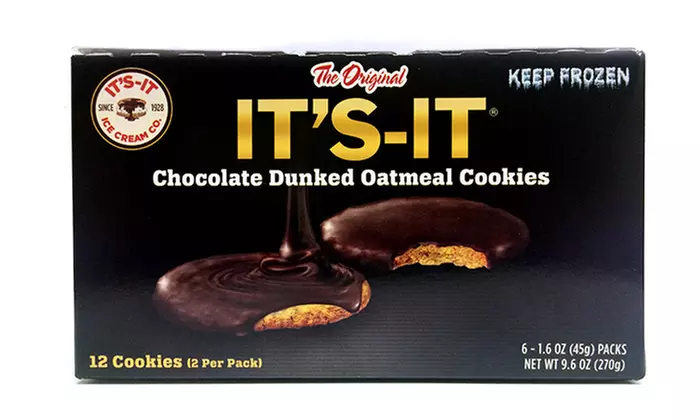 One Dozen Ice-Cream Sandwiches with Option for One Dozen Cookies at IT'S-IT Ice Cream (Up to 45% Off)  - Second Medium