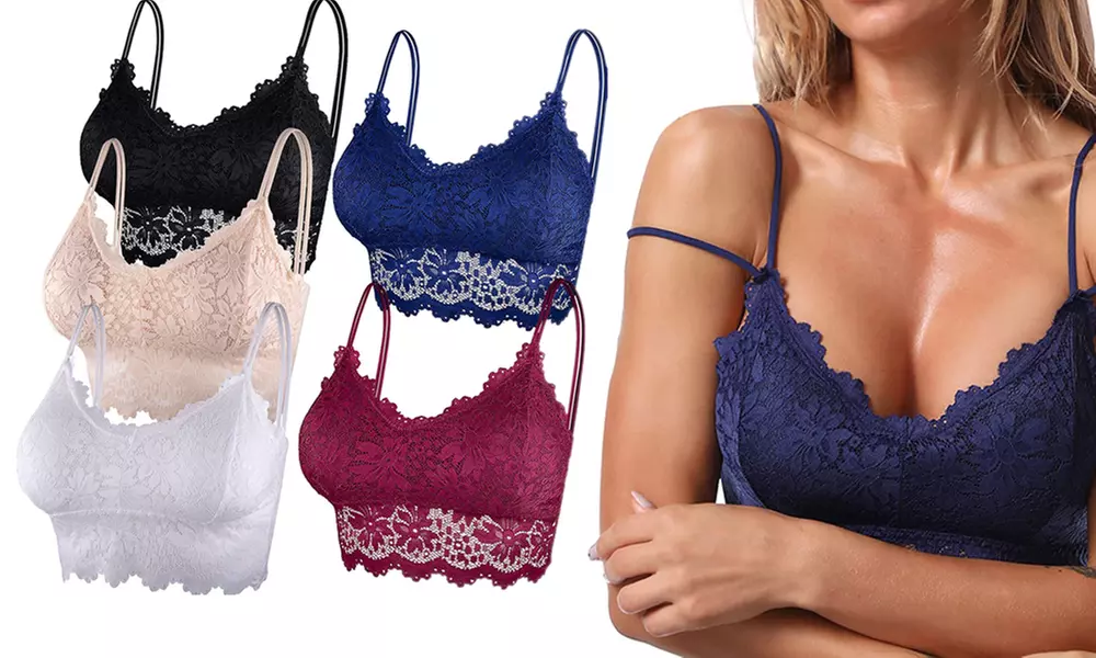 1 ou 3 soutien-gorge en dentelle Anne - Primary Image