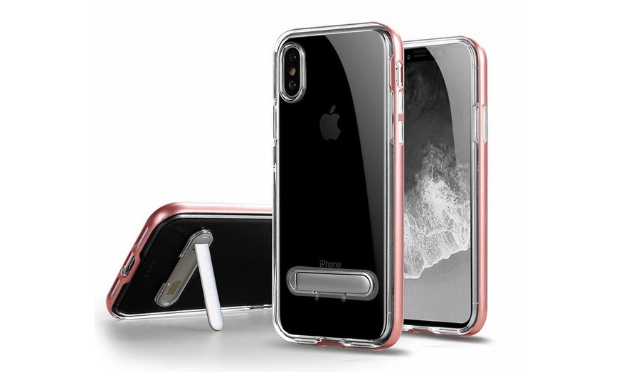 Image 22: Coque en TPU avec support intégré et 2 protecteurs d'écran