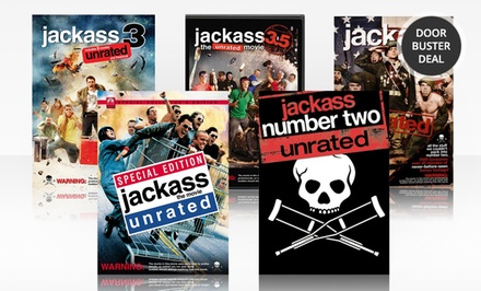 Jackass 5-DVD Movie Bundle | Groupon Goods