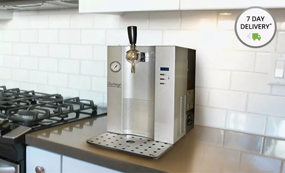 Mini-Keg Beer Dispenser. Free Returns. - Primary Image
