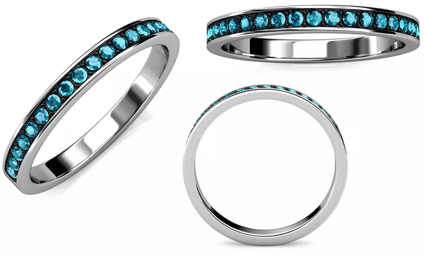 Image 30: Selectie ringen met kristallen