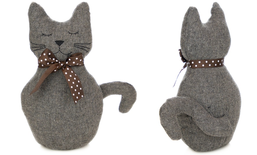 Image 3: Plush Animal Door Stopper