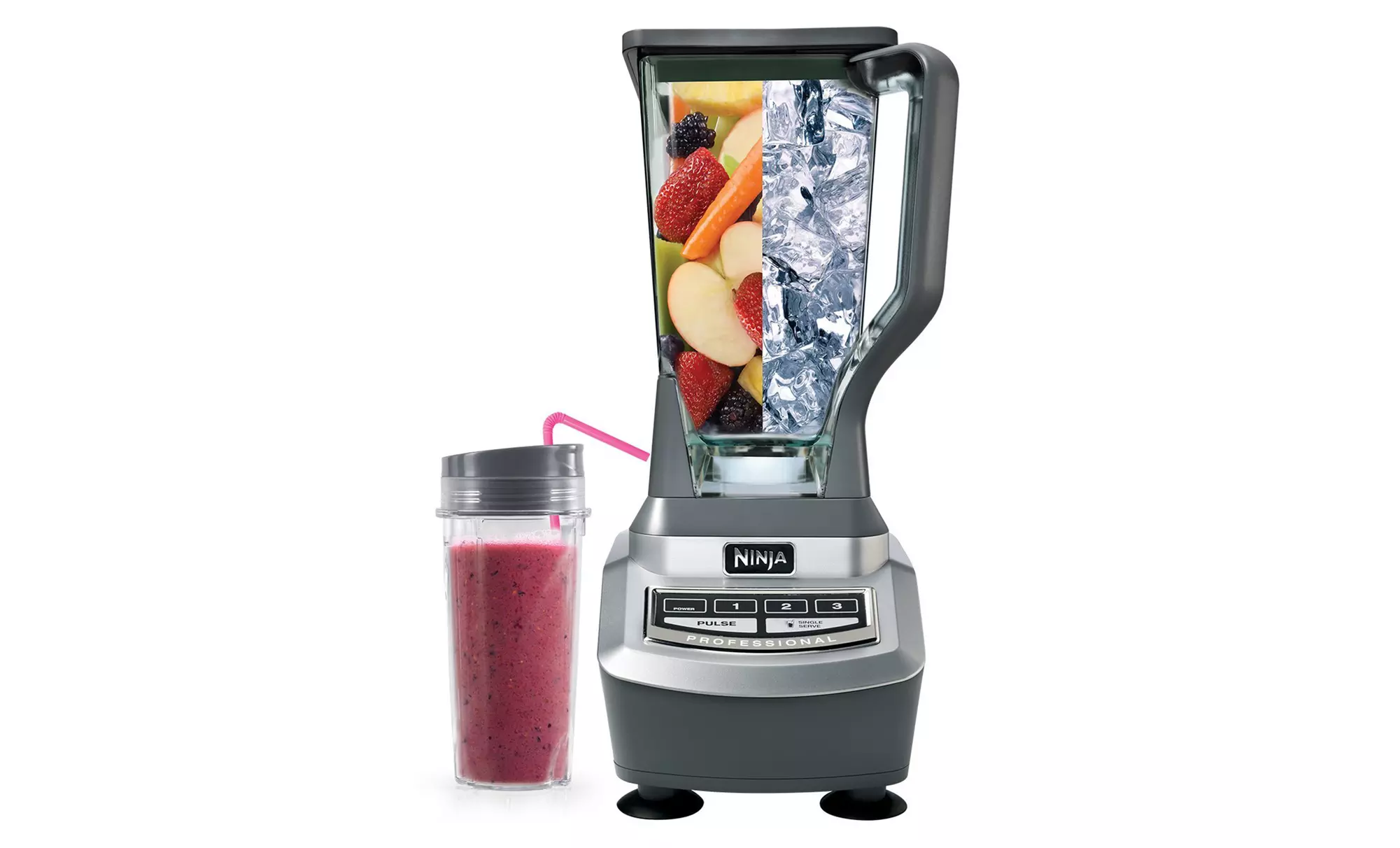 Ninja BL740 Professional Blender with Single Serve (Refurbished) - Primary Image