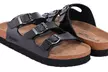 Seranoma Women's Triple Adjustable Buckle Cork Sandals - Image 3