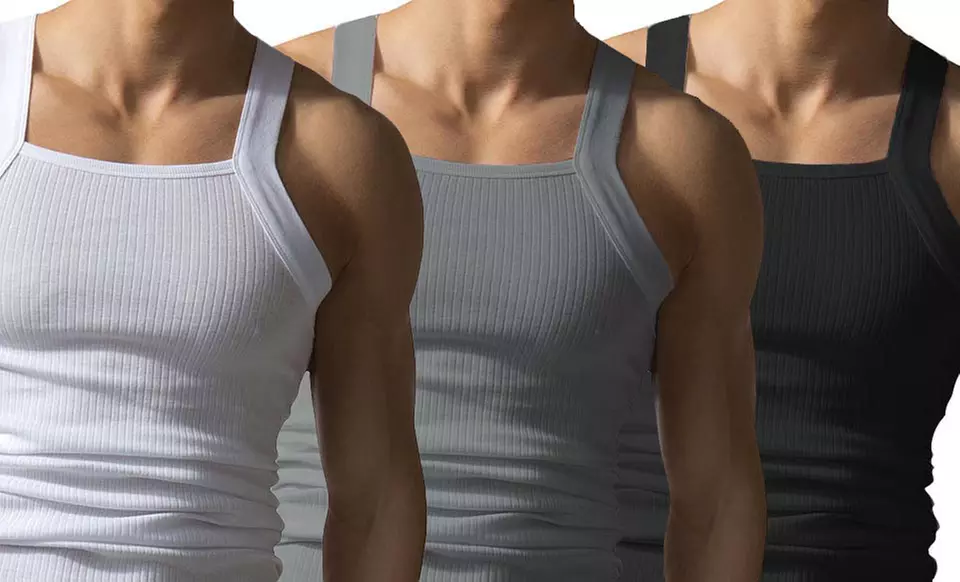 Michael Adams Square Cut Tanks 4-Pack - Primary Image