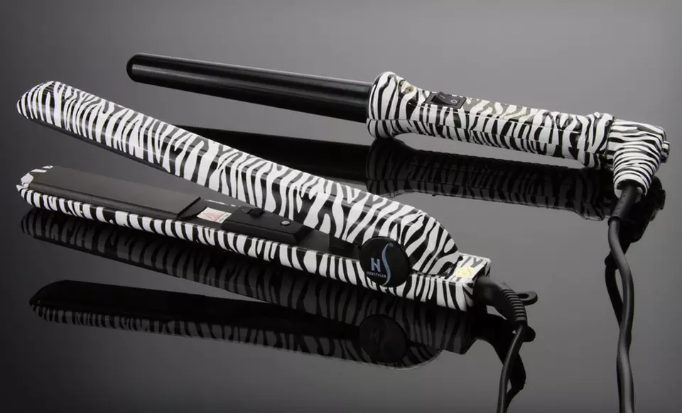 $50 for a HerStyler Straightener and Curler Duo Set ($300 List Price). Five Colors Available. Free Shipping and Returns. - Second Medium