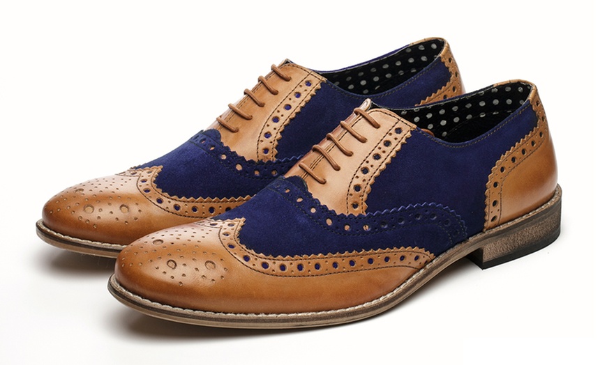 Image 2: Men’s Leather Brogues