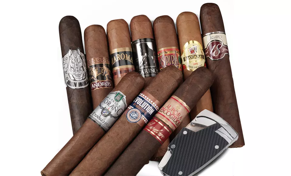 Cigar Samplers from Famous Smoke. Two Options Available from $29.99–$49.99. - Primary Image