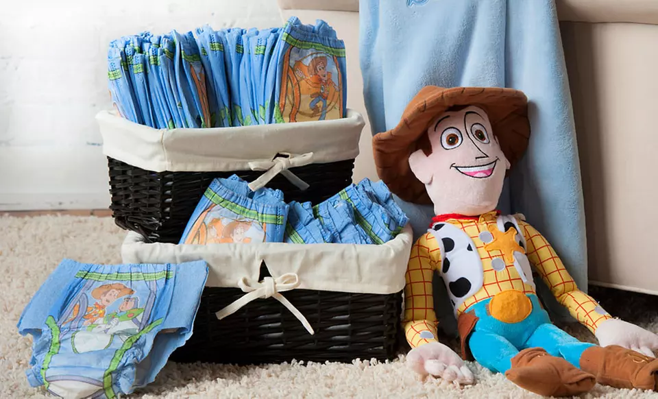 70-, 128-, or 144-Count of Huggies Boys’ Toy Story–Themed Pull-Ups (Up to 33% Off). Free Shipping. - Primary Image